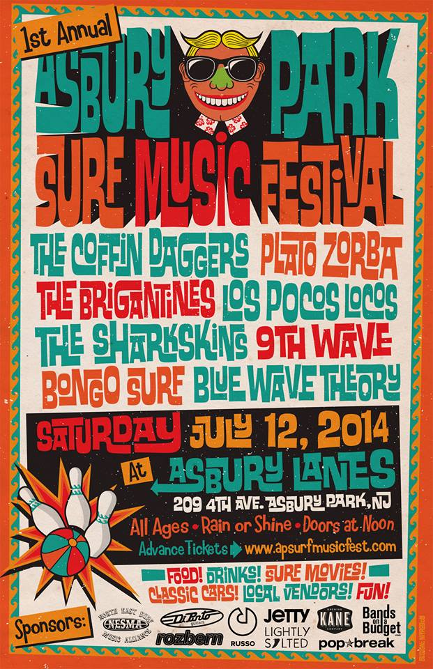 The 1st Annual Asbury Park Surf Music Festival